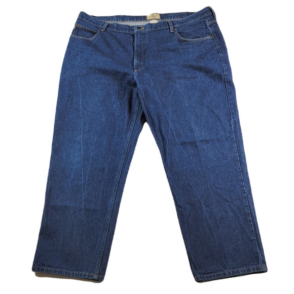 L.L. Bean Other - LL Bean Denim Jeans Mens 44x29‎ Blue Natural Fit Straight Cotton